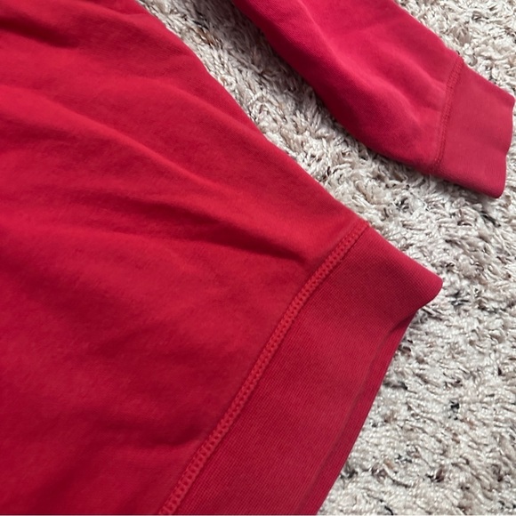 Gap x Disney Red Mickey Mouse Graphic Hoodie Sweatshirt Kids Size Small - Picture 13 of 14